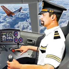 Скачать Plane Pilot Flight Simulator — MOD Много денег