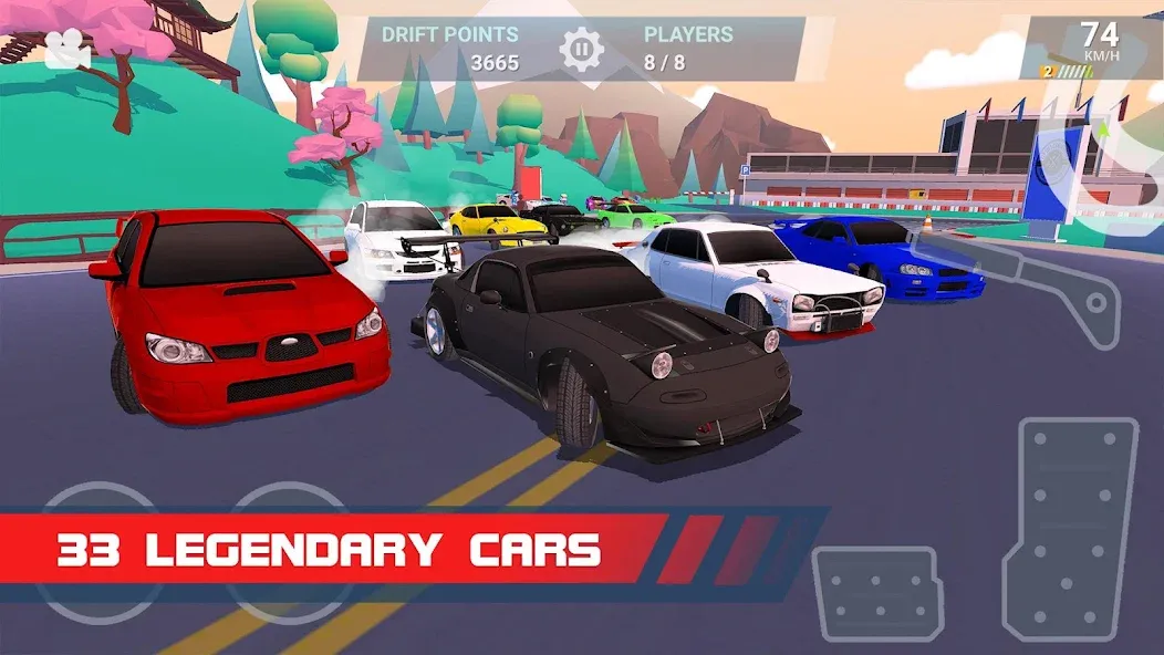 Drift Clash Online Racing — скриншот 4