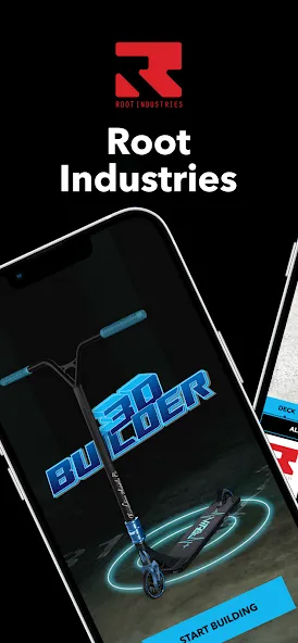 Scooter 3D custom builder — скриншот 1