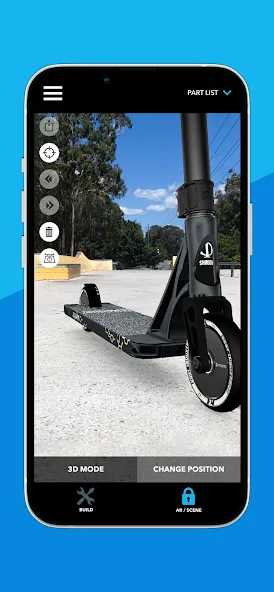 Scooter 3D custom builder — скриншот 4