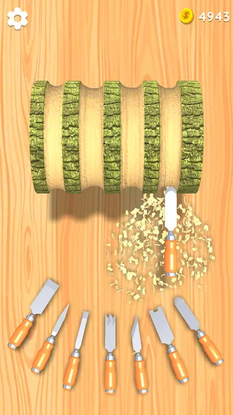 Wood Turning 3D - Carving Game — скриншот 3