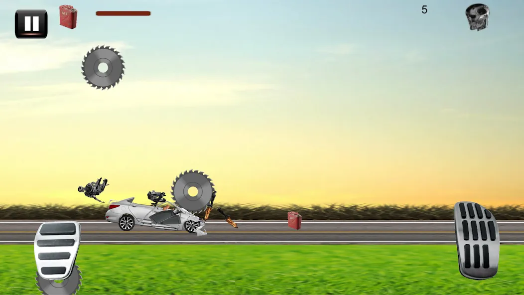 Car Crash 2d — скриншот 3