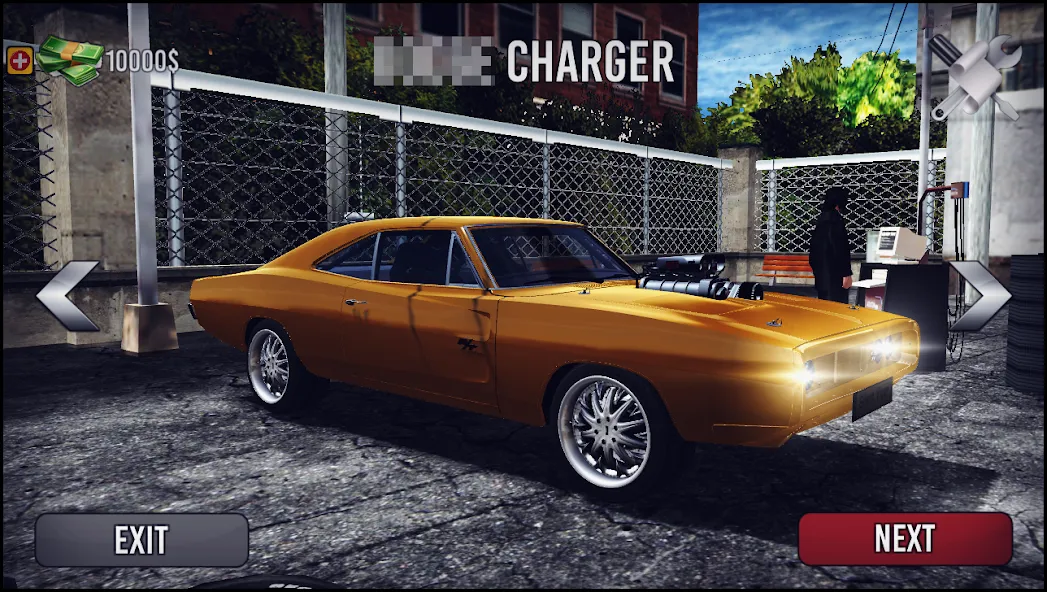 Charger Drift Simulator — скриншот 1
