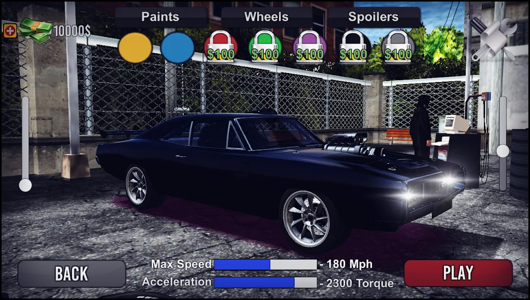 Charger Drift Simulator — скриншот 2