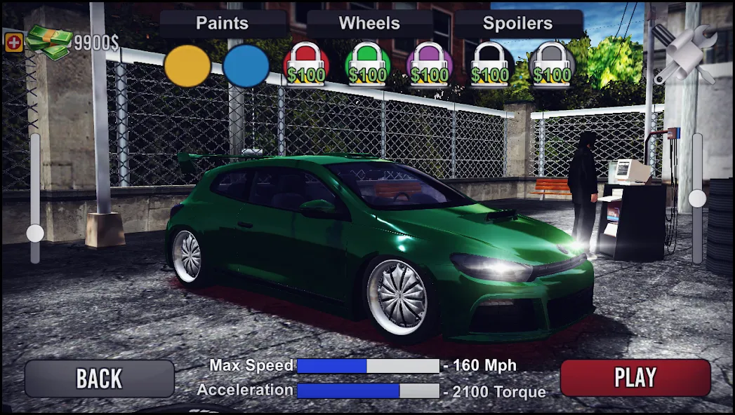 Charger Drift Simulator — скриншот 3