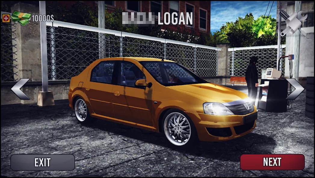 Logan Drift Simulator — скриншот 1