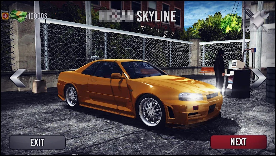Skyline Drift Simulator — скриншот 1