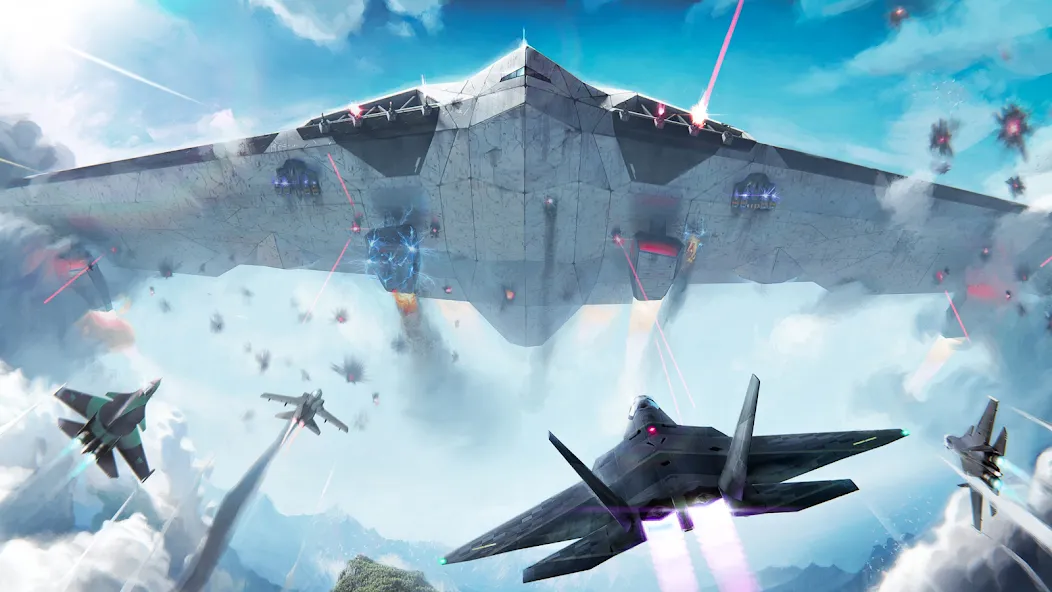 Modern Warplanes: PvP Warfare — скриншот 2 Modern Warplanes: PvP Warfare — скриншот 2