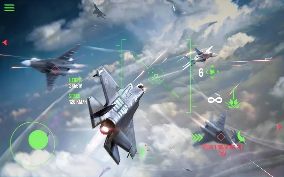 Modern Warplanes: PvP Warfare — скриншот 4 Modern Warplanes: PvP Warfare — скриншот 4