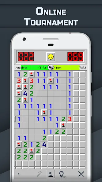 Minesweeper GO - classic game — скриншот 2 Minesweeper GO - classic game — скриншот 2