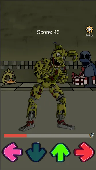 FNF Springtrap Mod Test — скриншот 3 FNF Springtrap Mod Test — скриншот 3