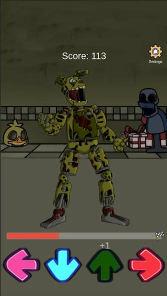 FNF Springtrap Mod Test — скриншот 4 FNF Springtrap Mod Test — скриншот 4