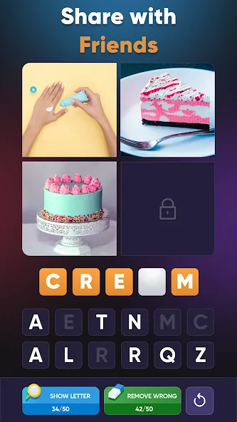 4 Pics 1 Word: Guessing Games — скриншот 3