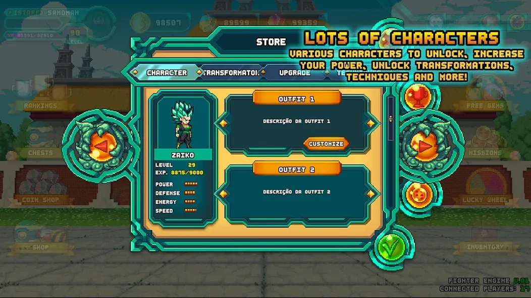 XENO BALL: LEGENDS WARRIORS — скриншот 4 XENO BALL: LEGENDS WARRIORS — скриншот 4