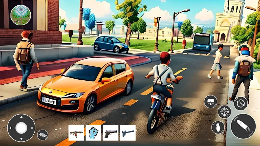 Gangster Car Theft Games — скриншот 2