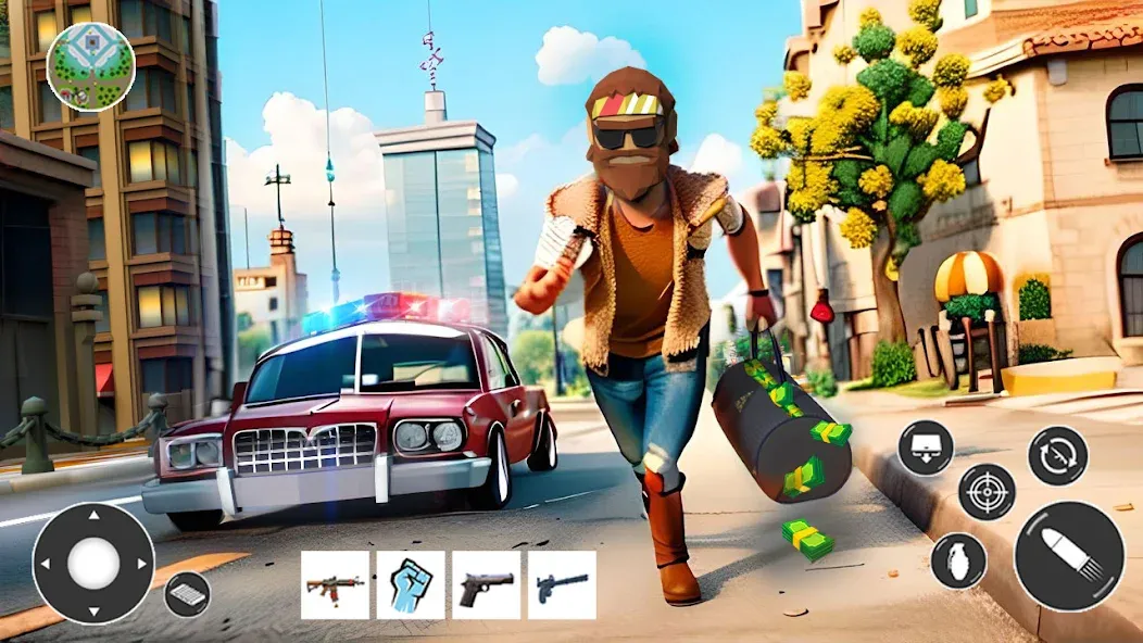 Gangster Car Theft Games — скриншот 3