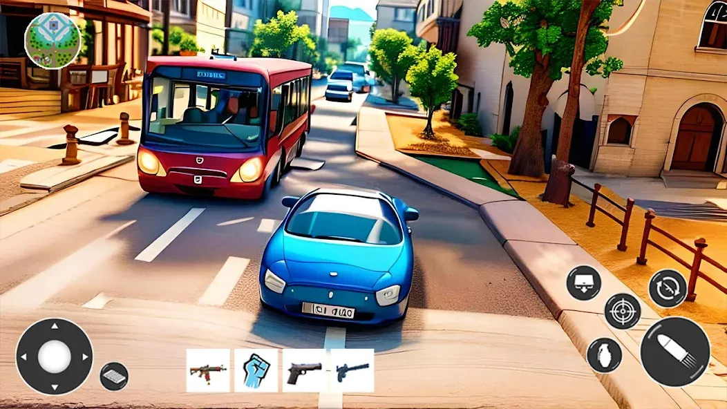 Gangster Car Theft Games — скриншот 5