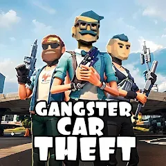 Скачать Gangster Car Theft Games MOD APK — Много денег