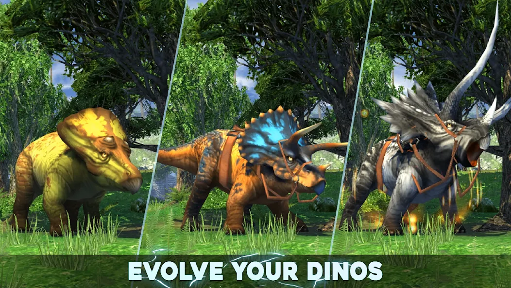 Dino Tamers - Jurassic MMO — скриншот 1 Dino Tamers - Jurassic MMO — скриншот 1