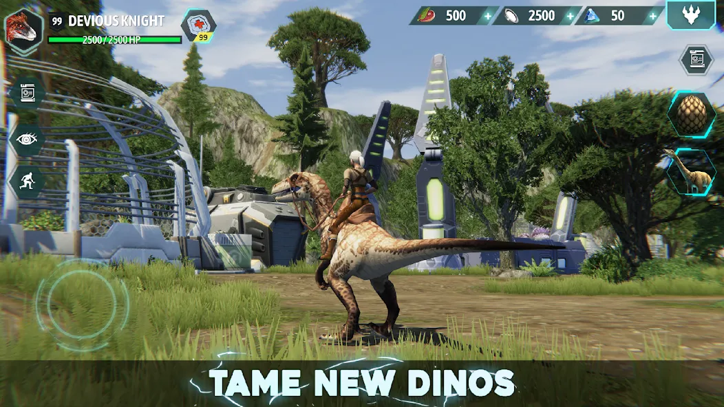 Dino Tamers - Jurassic MMO — скриншот 3 Dino Tamers - Jurassic MMO — скриншот 3