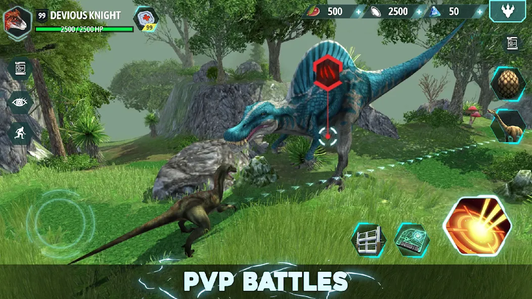 Dino Tamers - Jurassic MMO — скриншот 4 Dino Tamers - Jurassic MMO — скриншот 4