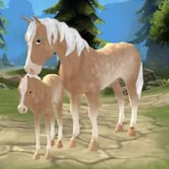 Скачать Horse Paradise: My Dream Ranch — MOD APK Много денег и бесплатный шопинг