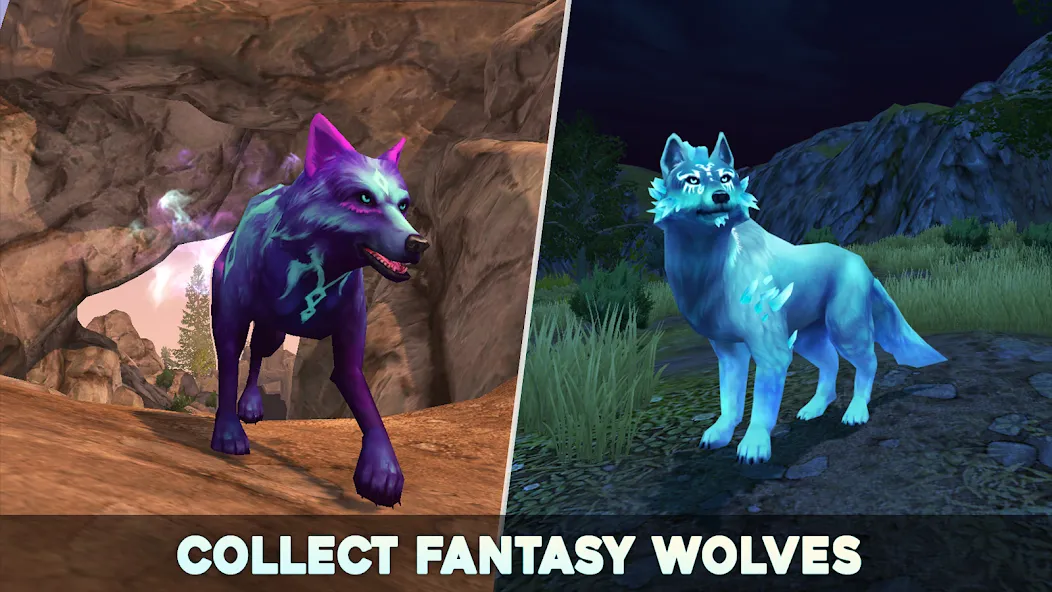 Wolf Tales - Wild Animal Sim — скриншот 3