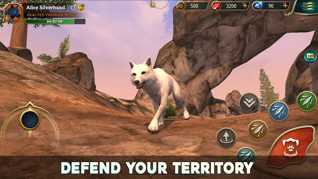 Wolf Tales - Wild Animal Sim — скриншот 5
