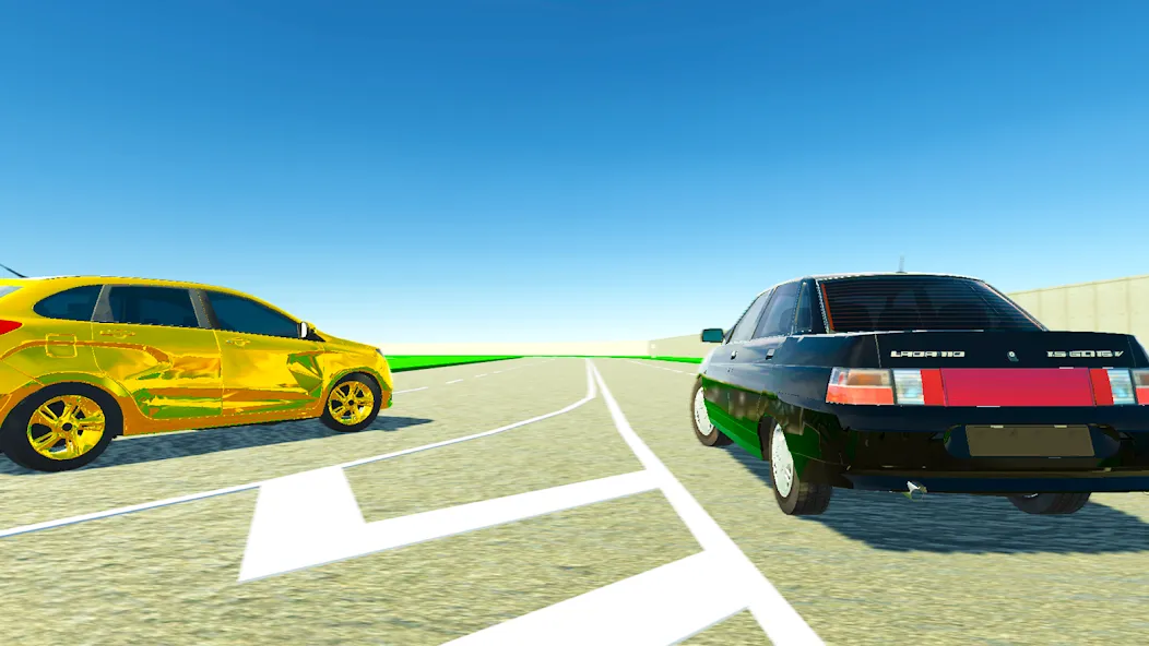 Lada Drift Simulator - Online — скриншот 3