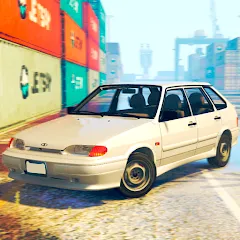 Lada Drift Simulator - Online — взломанная версия — Много денег и без рекламы