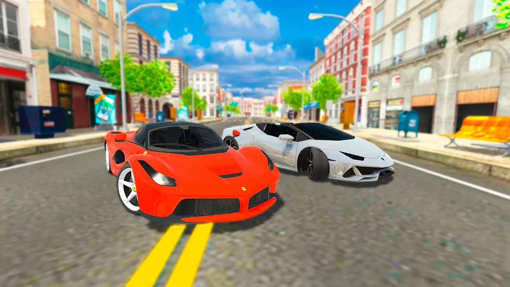 Car Driving Simulator: Online — скриншот 1