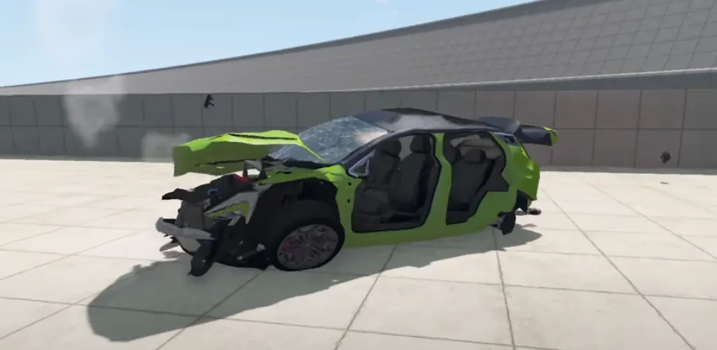 Realistic Car Crash Simulator — скриншот 4