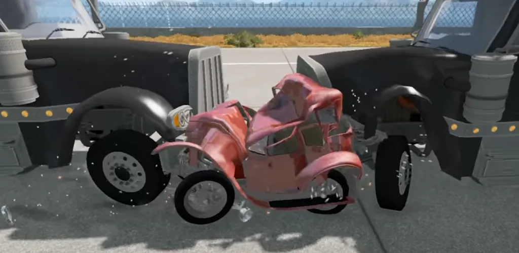 Realistic Car Crash Simulator — скриншот 5