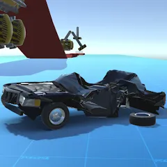 Realistic Car Crash Simulator MOD — Все машины открыты и без рекламы