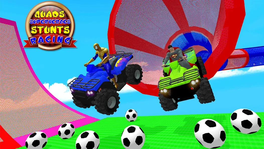 ATV Quads Bike Stunt Racing 3D — скриншот 5