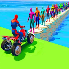ATV Quads Bike Stunt Racing 3D — Много денег на Андроид