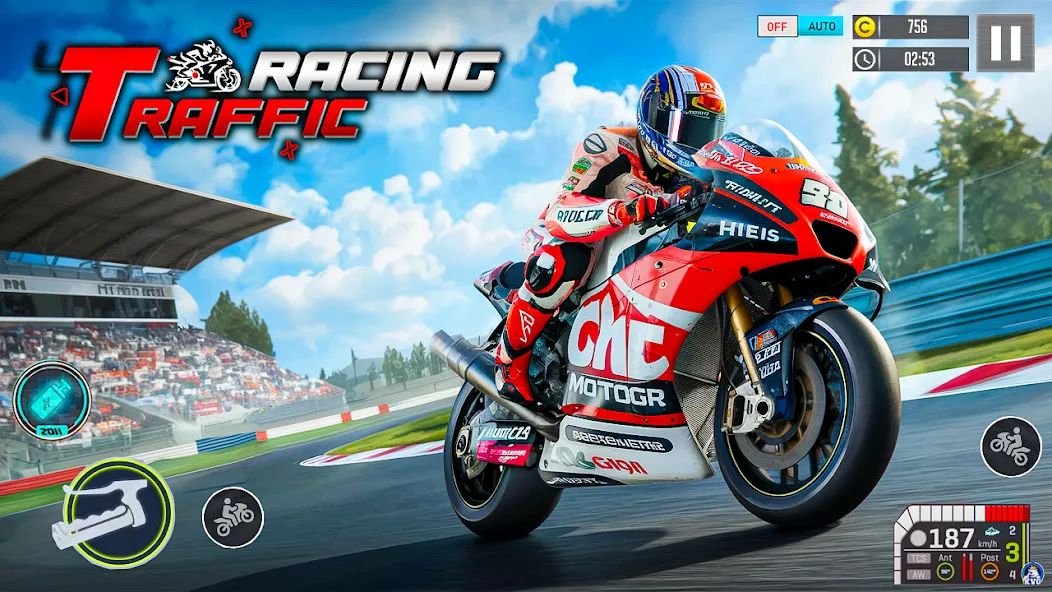 Moto Racing 3d Motorcycle Game — скриншот 2