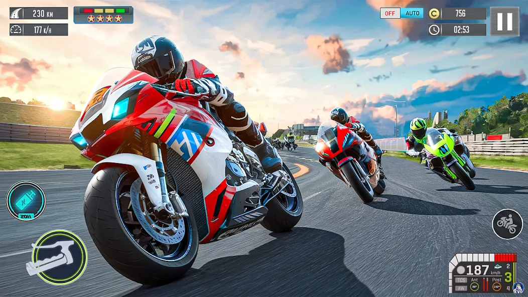 Moto Racing 3d Motorcycle Game — скриншот 3