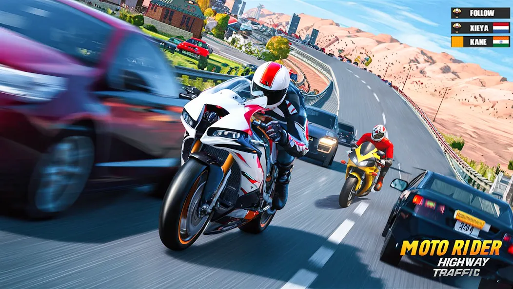 Moto Racing 3d Motorcycle Game — скриншот 4