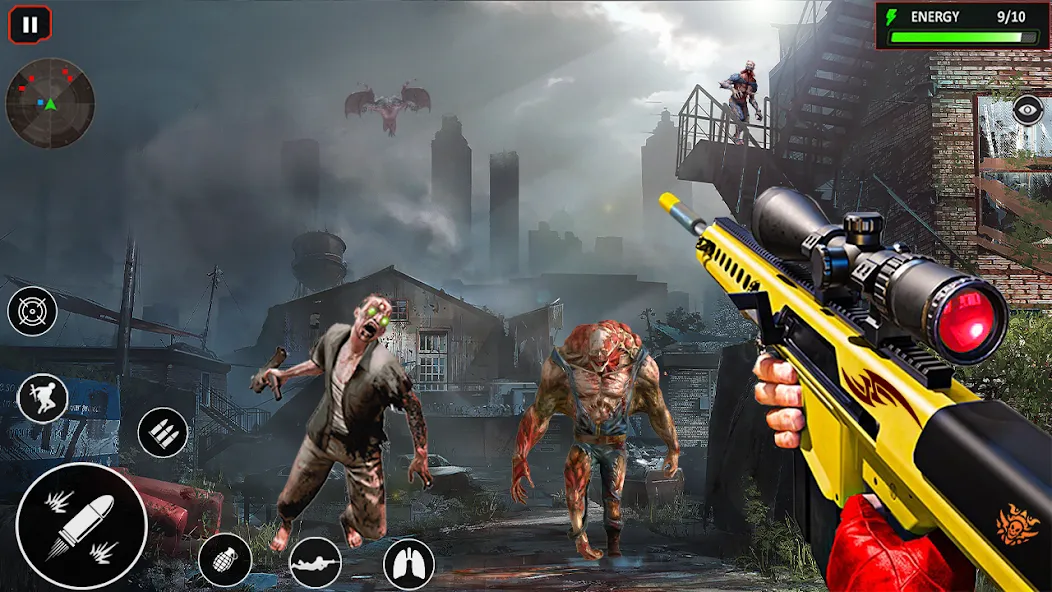 Sniper Zombie Shooting — скриншот 1