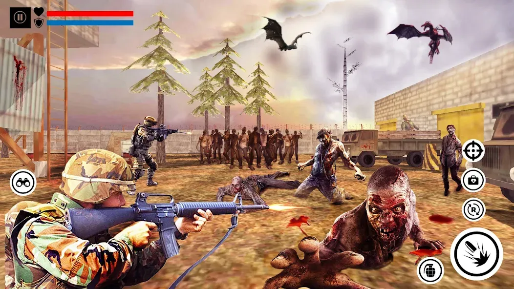Sniper Zombie Shooting — скриншот 3