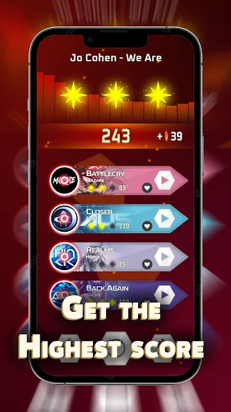 Dash'n'Beat - EDM Rhythm game — скриншот 4