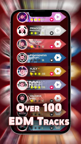 Dash'n'Beat - EDM Rhythm game — скриншот 5