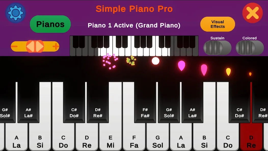 Simple Piano Pro — скриншот 2