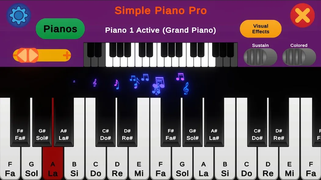 Simple Piano Pro — скриншот 3