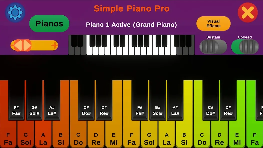 Simple Piano Pro — скриншот 4