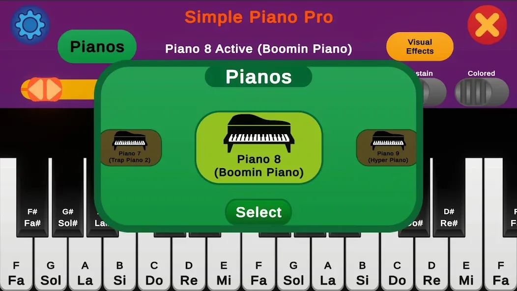 Simple Piano Pro — скриншот 5