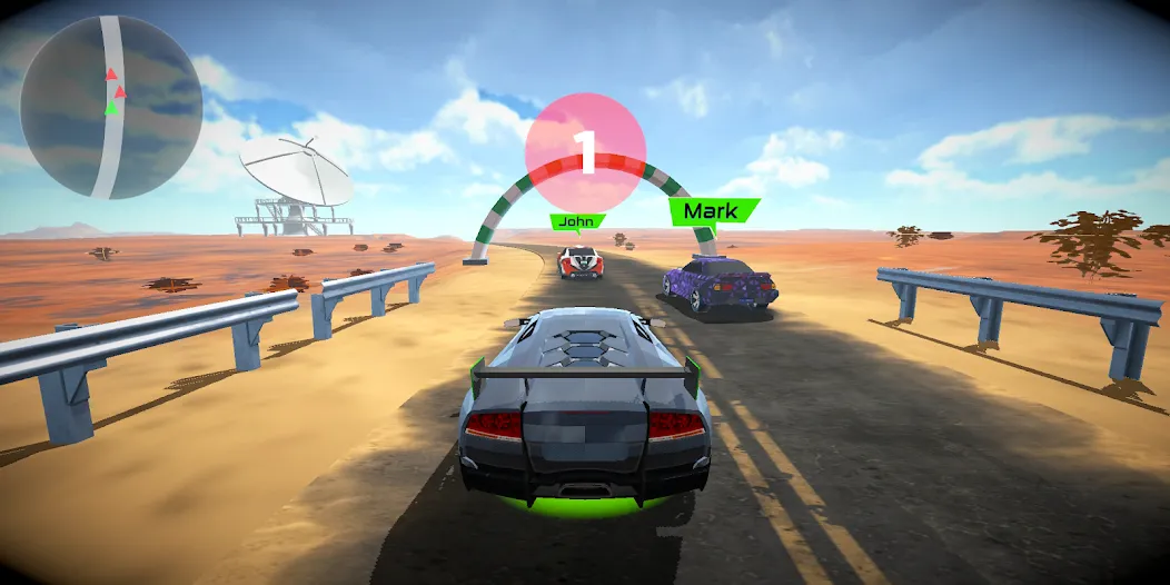 Rally Car : Extreme Fury Race — скриншот 1 Rally Car : Extreme Fury Race — скриншот 1