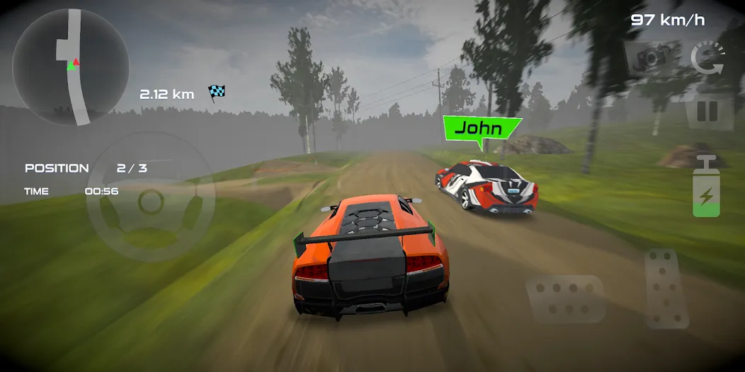 Rally Car : Extreme Fury Race — скриншот 2 Rally Car : Extreme Fury Race — скриншот 2