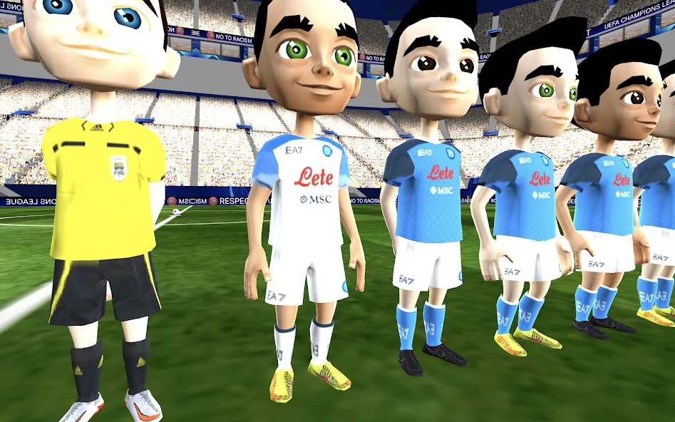 Champions League - UEFA Game — скриншот 3 Champions League - UEFA Game — скриншот 3